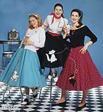 The 1950s Poodle Skirts
