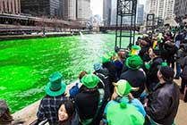 Chicago River St. Patricks Day