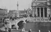 1893 Chicago World  Fair at World's Columbian Exposition
