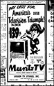 Muntz TV Ad