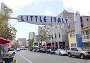 Little Italy area in Chicago