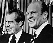Gerald Ford with Richard Nixon