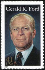 Gerald Ford Postal Stamp