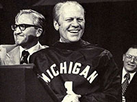 Gerald Ford at Univ of Michigan