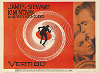 Movie poster for Hitchcocks Vertigo movie
