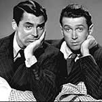 James Stewart and Cary Grant