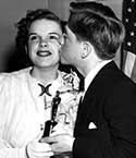 Judy Garland and Mickey Rooney 