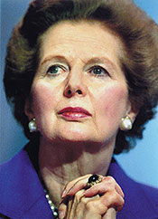Margaret Thatcher Portrait