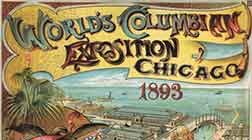 World's Columbian Exposition Chicago 1893 Ad 