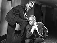 Hitchcock and Cary Grant
