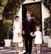 John F. Kennedy and his Family Photo
